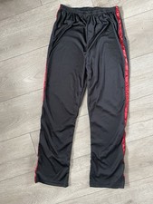 TU fancy dress costume trousers stretch black red stripe new 11-12 Halloween