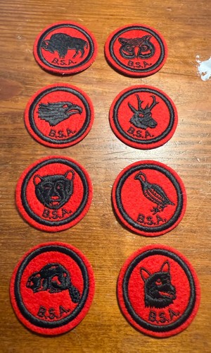 1996 bsa set felt patrol - bsa,