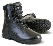 Mens Army Combat Military Police Tactical Cadet Patrol Boots Shoe Size 3 to 13