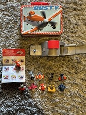 Disney Pixar Planes Micro Drifters Job Lot Plus Launcher and lunchbox