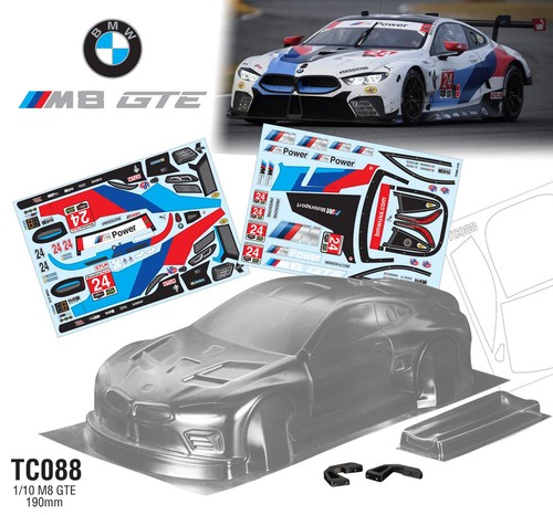 Tc088 bmw gte body shell - tc088,