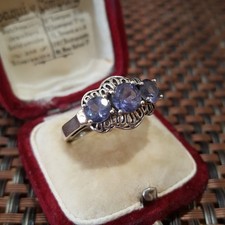 Sterling Silver Trilogy Ring