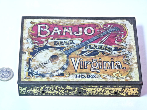Very rare antique banjo dark - very,