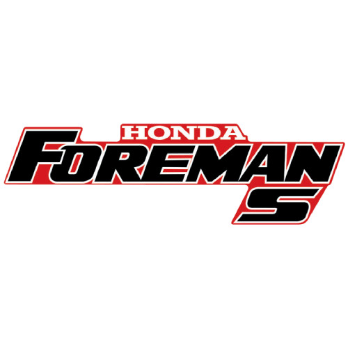Honda foreman tank sticker - honda, s