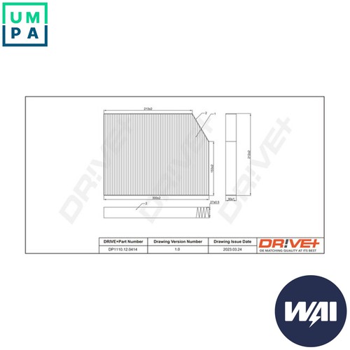 Filter cabin air - filter,