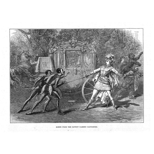 Theatre scene from the covent - theatre,