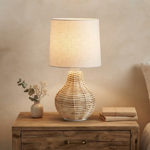 Set boho rattan table - of,