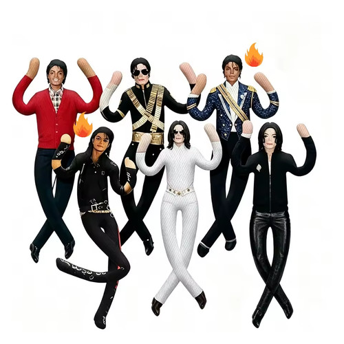 28cm michael jackson cosplay - jackson,