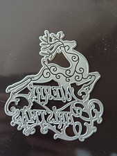 Reindeer Merry Christmas Cutting Die