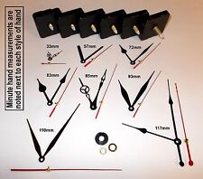 Clock Mechanism Battery Powered. New Quartz Movement with Hands