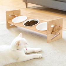 Adjustable Ceramic Bowl Dog