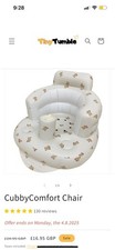 Inflatable Seat - Built in Air Pump, Portable Blow up Baby Chair Age 3-36 Month
