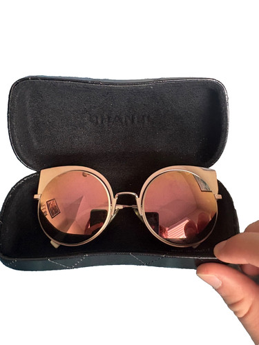 Fendi gold pink round - fendi, &