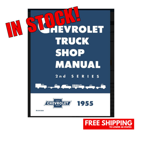 1955 chevy truck shop - truck, service