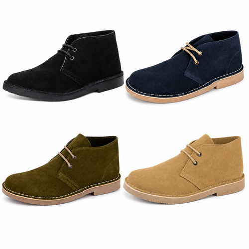 Mens roamers real suede - mens,