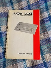 Atari 130XE manual - see