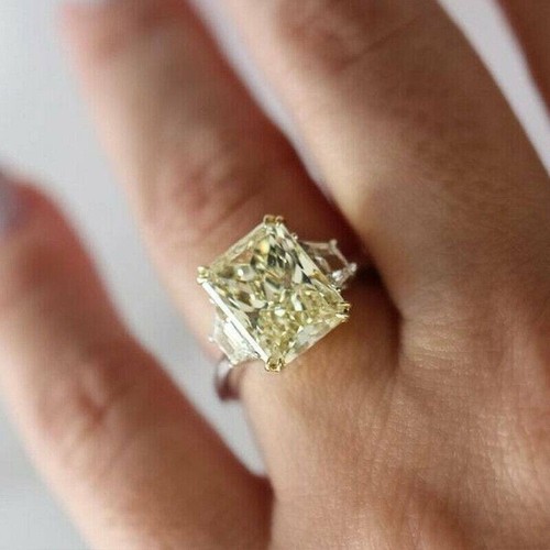 Radiant cut 40ct - 3.40ct, yellow