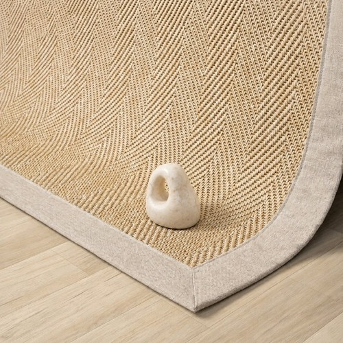 Beige herringbone area rug - herringbone,