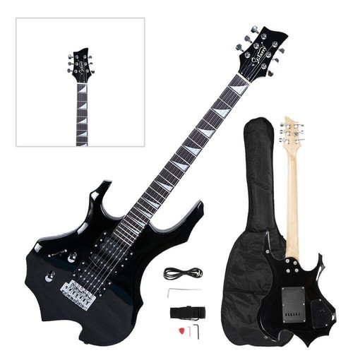 Glarry black left handed - black, left-handed