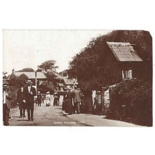 BARE VILLAGE Morecambe, Animated Scene, RP Postcard Postally Used c1910