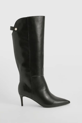 Boohoo curved stiletto - curved, knee