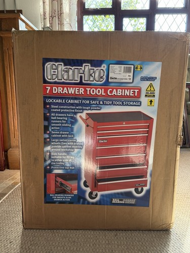 Clarke tool cabinet rolling - tool,
