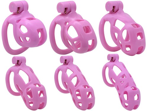 Pink snake style chastity - snake,