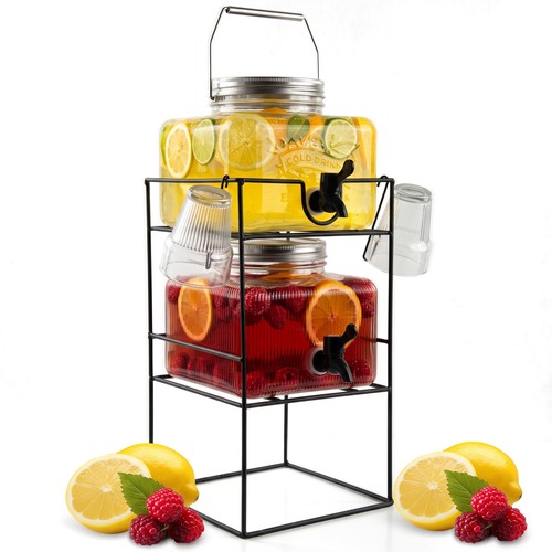 Glass vintage beverage - 7l,