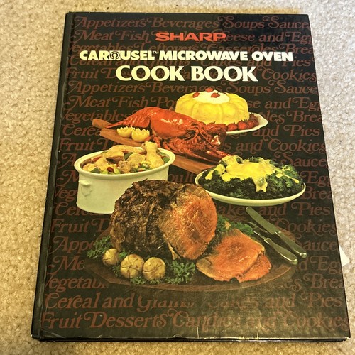 Vintage cook book sharp - book,