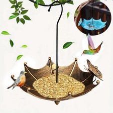 Vintage Hanging Bird Feeder