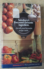 22 SAINSBURY'S RECIPE CARDS IN