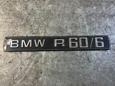 BMW R60 R60/6 STARTER MOTOR COVER BADGE BMW PART 1259366