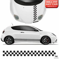 Chequered Racing Stripes