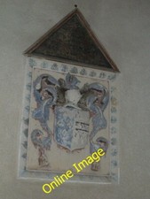 Photo 6x4 St Peter, Winterborne Came- coat of arms Dorchester/SY6890  c2012