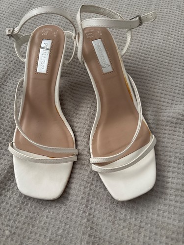 Primark white heels - primark,