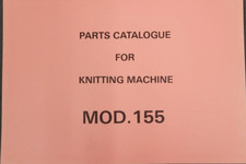 SILVER REED KNITMASTER KNITTING MACHINE RARE PARTS CATALOGUES SK155 MK70 SK560