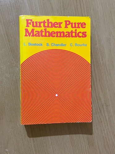 Further pure mathematics - 📘,