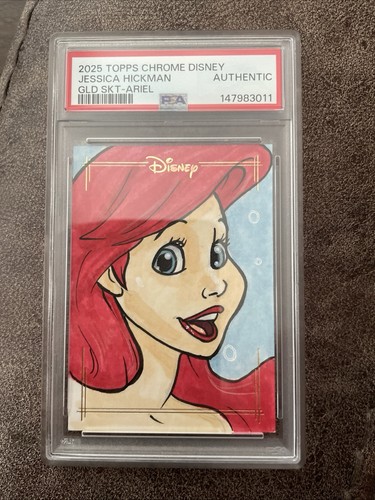 Topps disney sketch card 1 - card, 1/1
