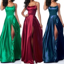 2026 New Long Satin Prom Dress