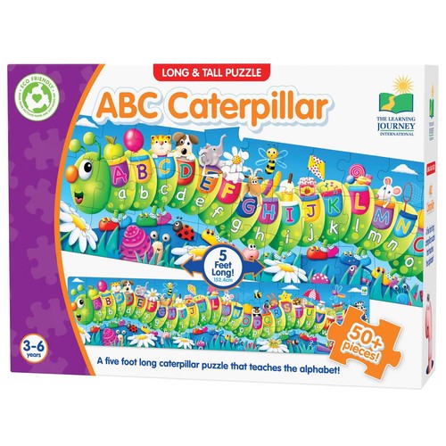 Giant floor puzzle caterpillar - floor,