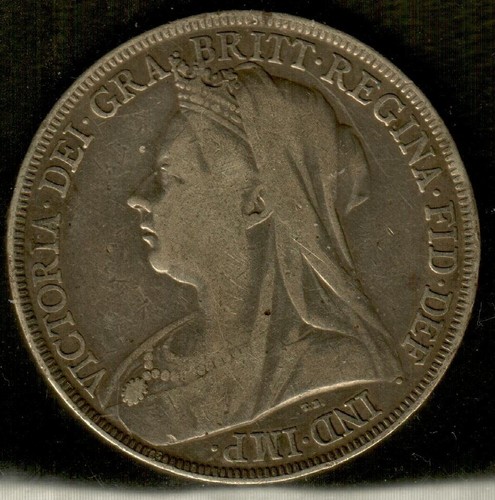 1894 victoria silver crown - 1894,