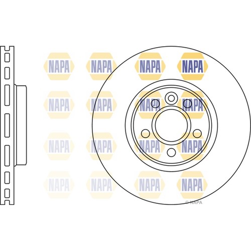 Brake discs vented for - 2x, ford