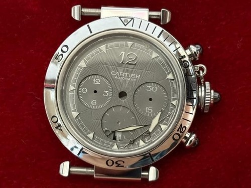 Cartier pasha chronograph case - cartier,