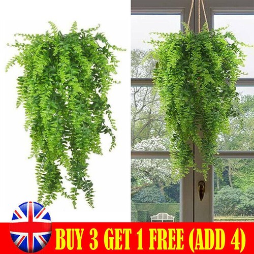 Artificial fern hanging - hanging, plants