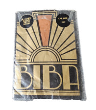 Genuine vintage Biba suntan seamed tights in original packaging. One size.
