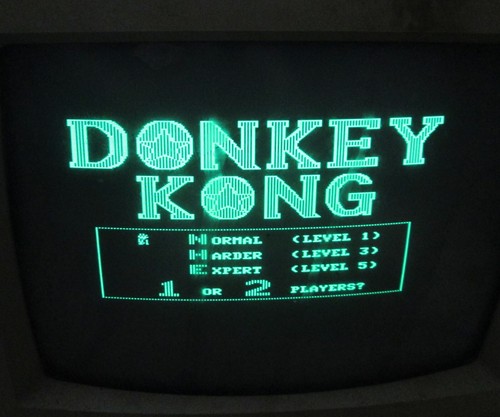 Sanyo monochrome crt monitor - monochrome,