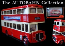 AEC REGENT V ORION; RED HEBBLE MOTOR SERVICES; EFE #19706 1:76 SCALE DIECAST BUS