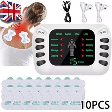 Dual Channel Digital TENS Machine for Pain Relief, 8 Modes Muscle Stimulator