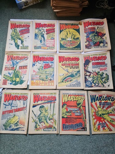 Vintage warlord weekly comics - warlord,