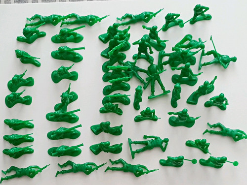 Unpainted plastic toy - unpainted,